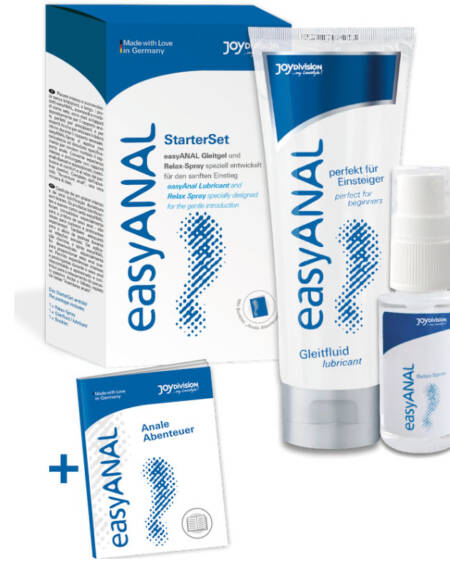 JOYDIVISION EASYANAL - STARTER SET  LUBRICANTE + RELAX SPRAY