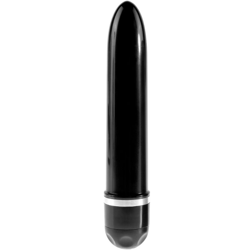 KING COCK - 17.8 CM VIBRATING STIFFY FLESH - Image 2