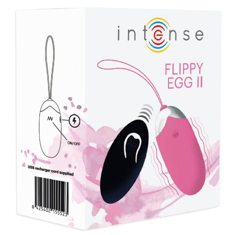 INTENSE - FLIPPY II VIBRATING EGG WITH REMOTE CONTROL PINK - Image 5