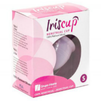 IRISCUP - SMALL PINK MONTH CUP A + FREE STERILIZER BAG – Bild 2