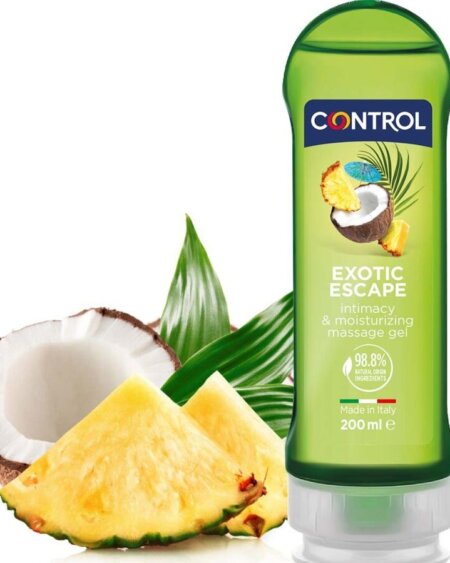 CONTROL - 2 EN 1 MASSAGE  PLEASURE EXOTIC 200 ML