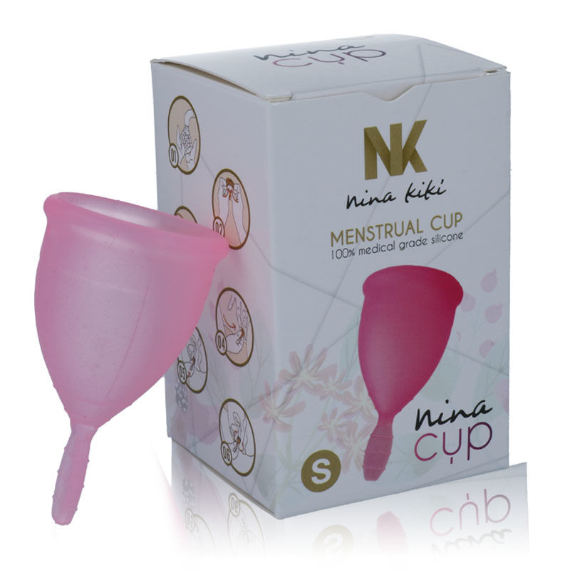 NINA KIKÍ - MENSTRUAL CUP PINK - SIZE S - Image 4
