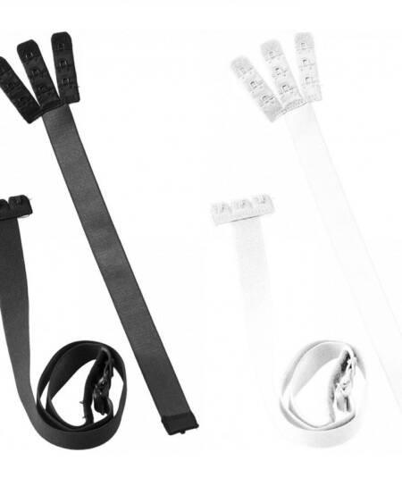 BYE-BRA - OPEN BACK BRA ADAPTER BLACK  WHITE