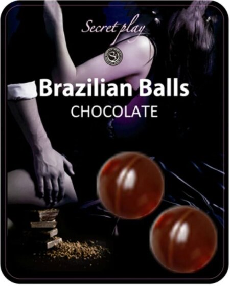 SECRETPLAY - 2 BRAZILIAN BALLS CHOCOLAT