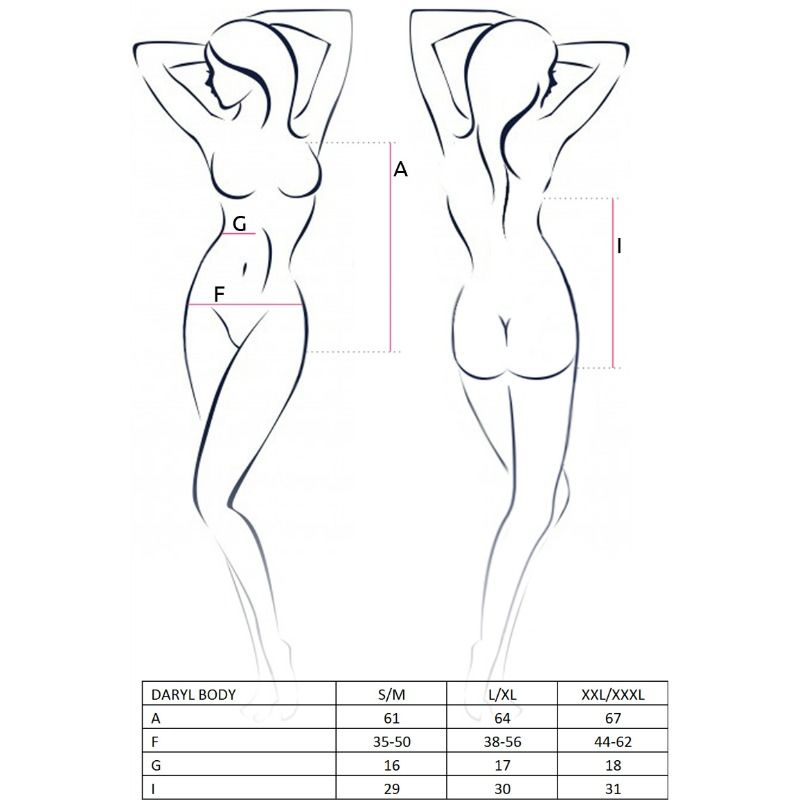 PASSION - WOMAN DARYL TEDDY NEGRO TALLA L/XL - Image 3