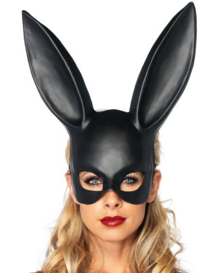 LEG AVENUE - MASQUERADE RABBIT MASK BLACK