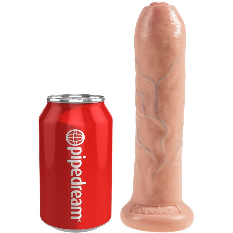 KING COCK - REALISTIC DILDO UNCUT FLESH 21 CM - Image 2