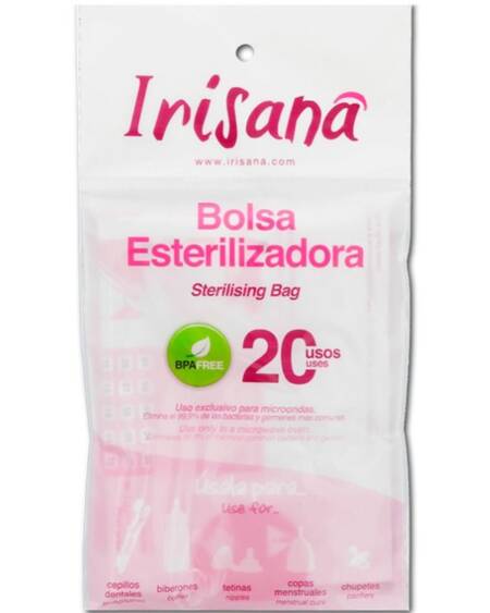 IRISANA - VAGINAL CUP STERILIZER BAG 1 UNIT