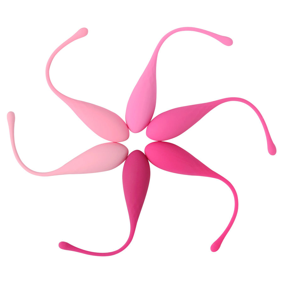LESLIE - KEGEL FIT PELVIC MUSCLE TRAINING SET 6 WEIGHTS - Image 2