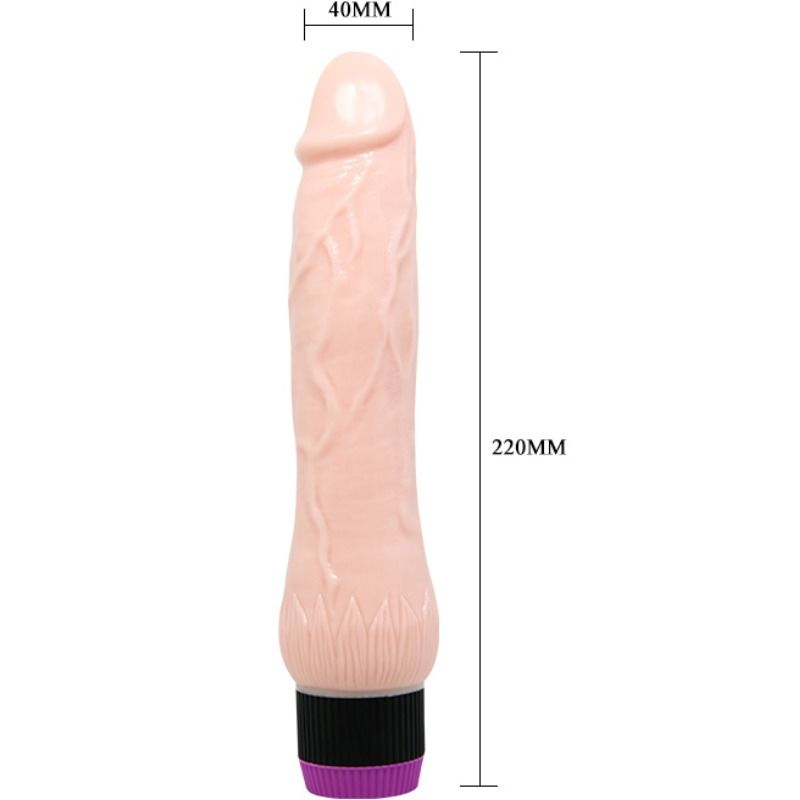 BAILE - ADOUR CLUB REALISTIC VIBRATOR WIDE BASE 22 CM - Image 3