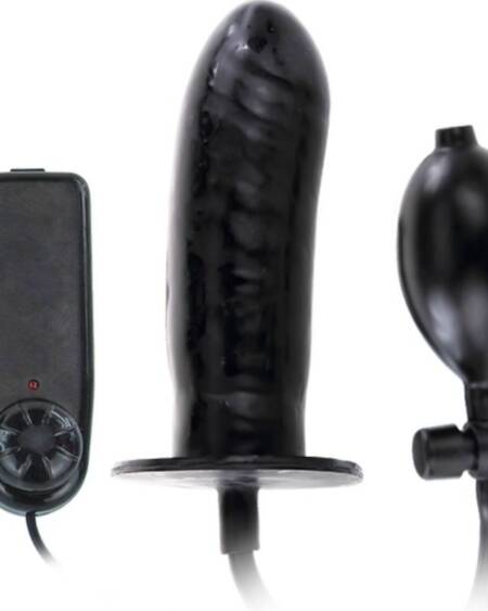 BAILE - BIGGER JOY INFLATABLE PENIS WITH VIBRATION 16 CM