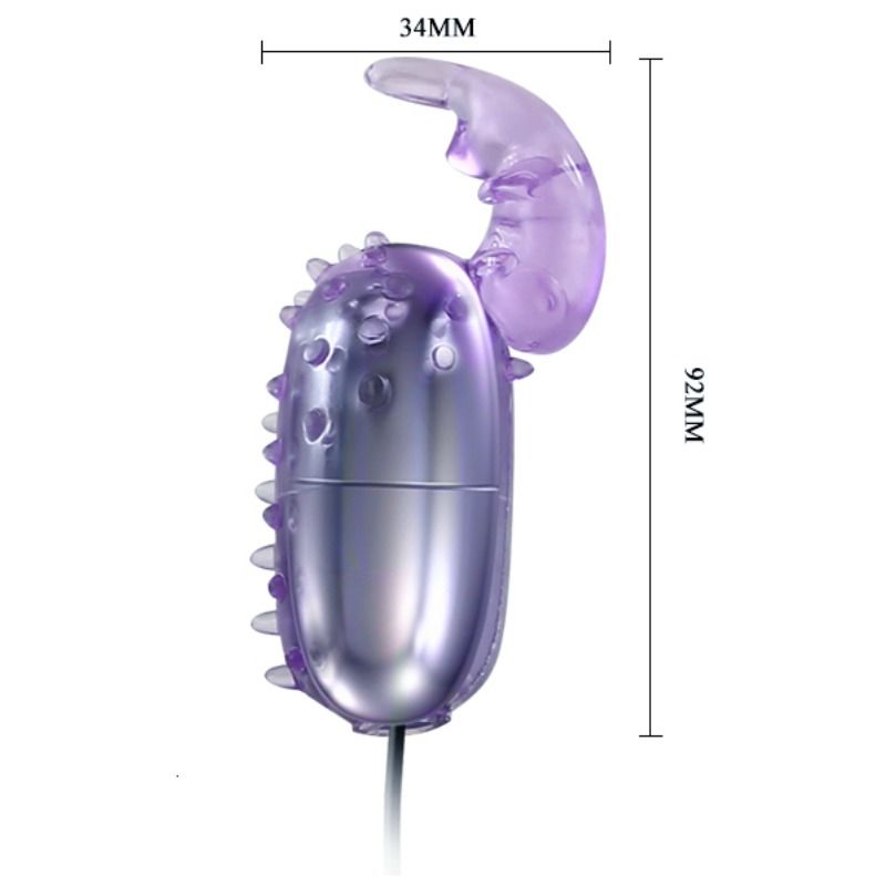 BAILE - SUPER VIBRATOR VIBRATING EGG WITH STIMULATOR - Image 3