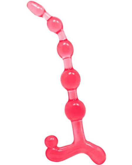 BAILE - BENDY TWIST RED ANAL BALLS