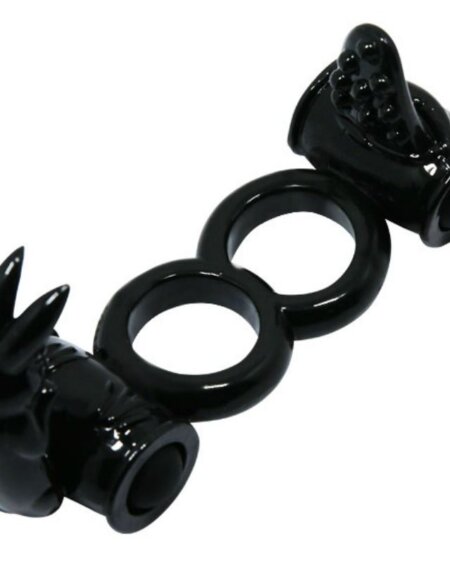 BAILE - SWEET RING DOUBLE RING WITH DOUBLE RABBIT