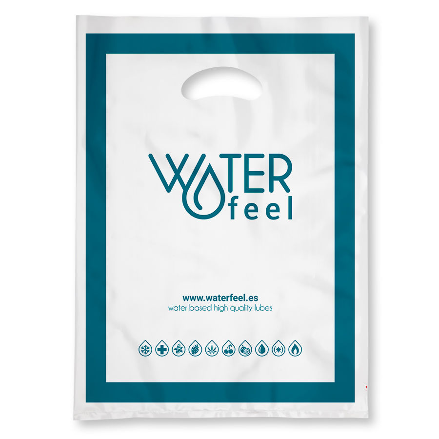 WATERFEEL - 100 LARGE PLASTIC BAGS 40 X 50 CM - Image 2