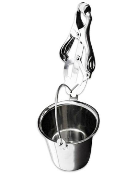 METAL HARD - NIPPLE CLAMP WITH TANK