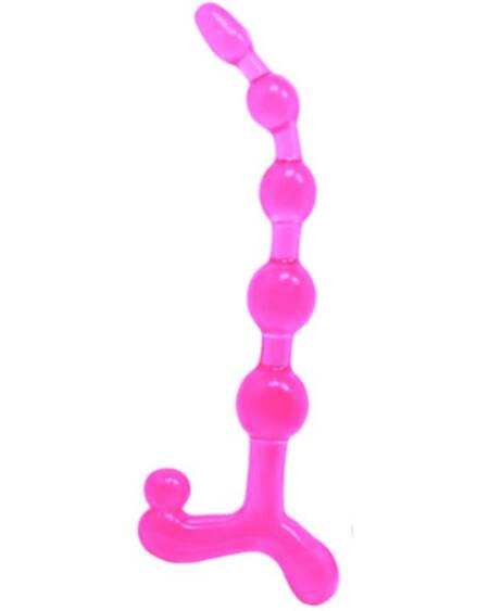 BAILE - BENDY TWIST PINK ANAL BALLS