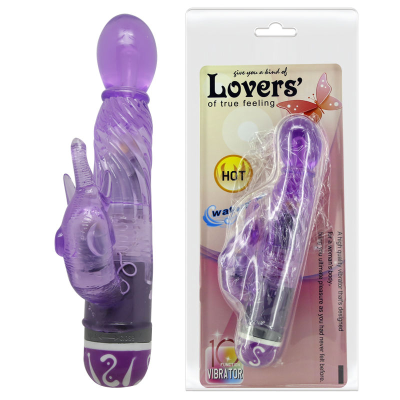 BAILE - MULTIVE SPEED VIBRATOR WITH LILAC STIMULATOR - Image 3