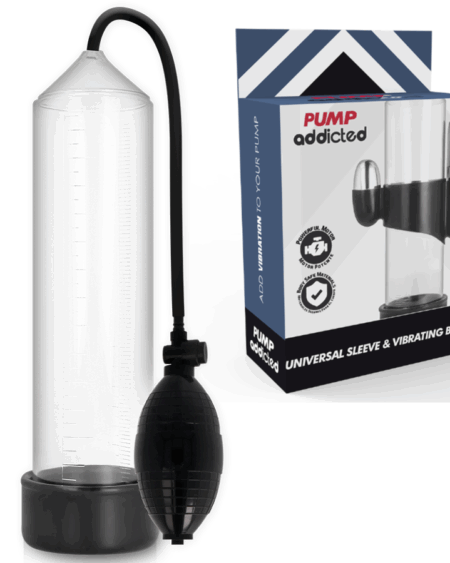 PUMP ADDICTED - RX3 TRANSPARENT VIBRATOR