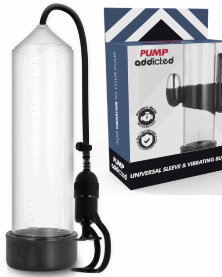 PUMP ADDICTED - RX5 TRANSPARENT VIBRATOR