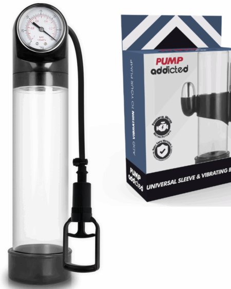 PUMP ADDICTED - RX9 TRANSPARENT VIBRATOR