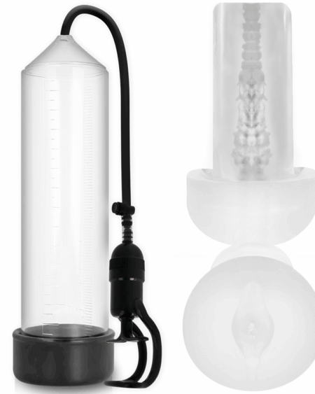 PUMP ADDICTED - RX5 TRANSPARENT WITH MASTURBATOR