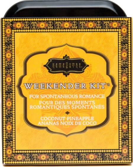 KAMASUTRA - WEEKENDER TIN KIT COCONUT AND PINEAPPLE
