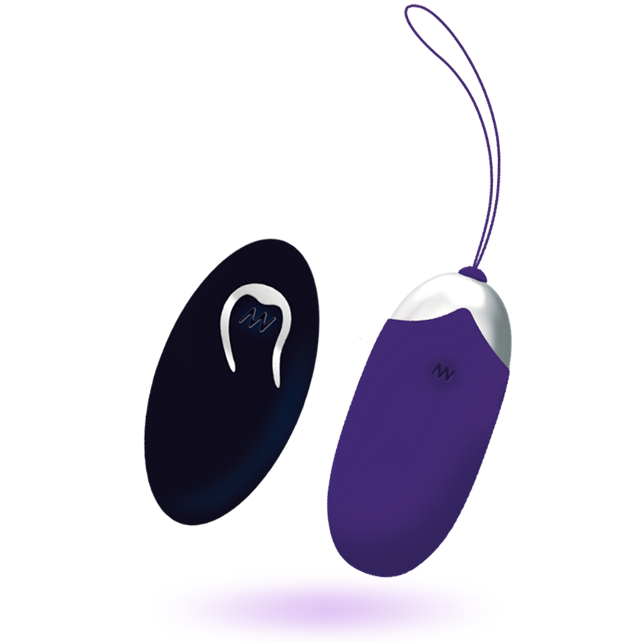 INTENSE - FLIPPY II VIBRATING EGG WITH REMOTE CONTROL PURPLE - Image 3