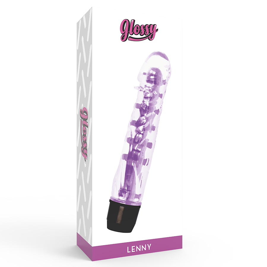 GLOSSY - LENNY VIBRATOR PURPLE - Image 4