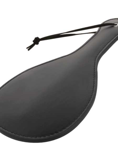 DARKNESS - ROUNDED BLACK FETISH PADDLE