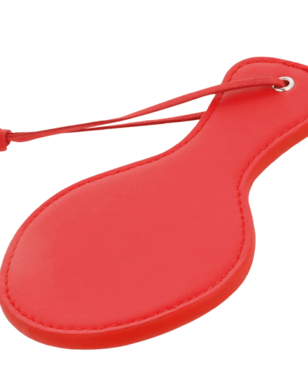 DARKNESS - RED ROUNDED FETISH PADDLE
