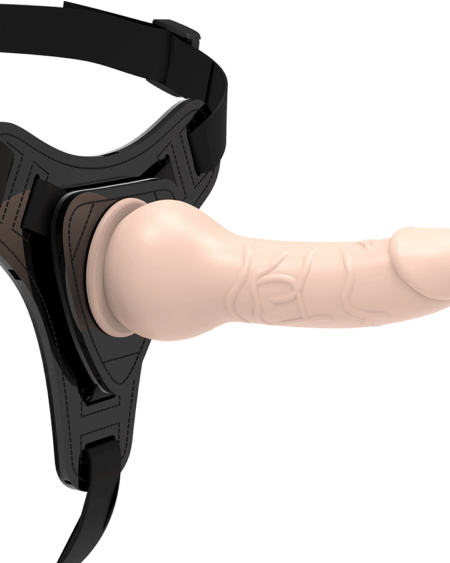 FETISH SUBMISSIVE HARNESS - FLESH REALISTIC SILICONE 16 CM