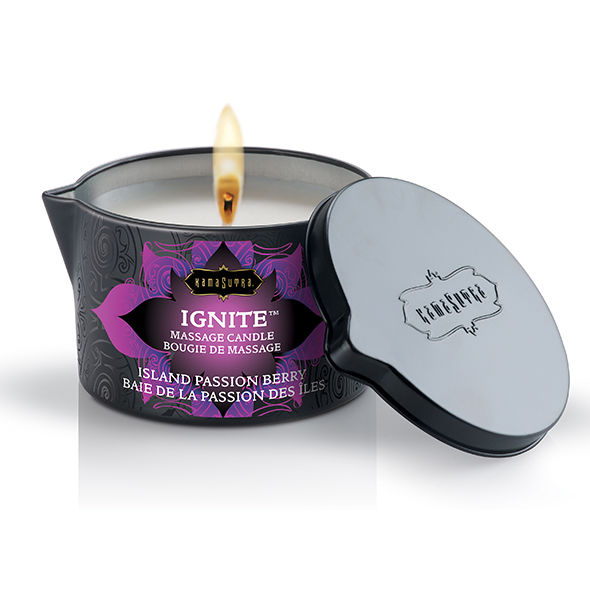 KAMASUTRA - MASSAGE CANDLE PASSION ISLAND 170GR - Image 2