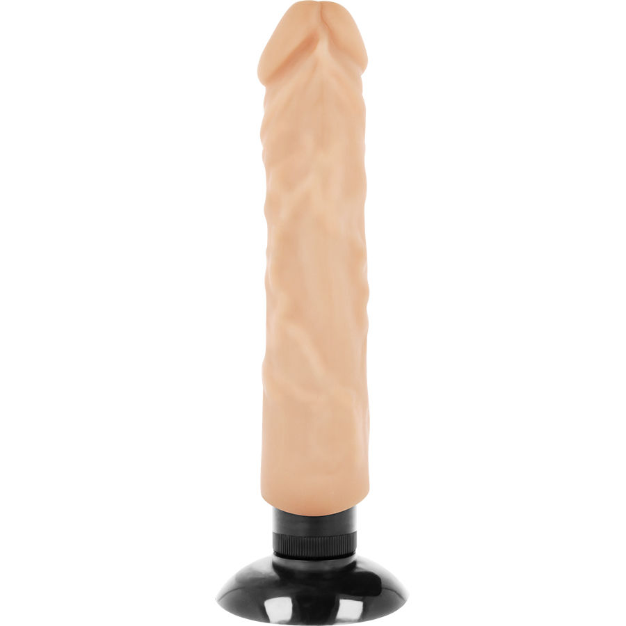 BASECOCK - VIBRADOR REALÍSTICO 2-1 NATURAL 20 CM -O- 4 CM - Image 4