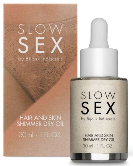BIJOUX - SLOW SEX MULTIFUNCTION ILLUMINATING DRY OIL 30 ML