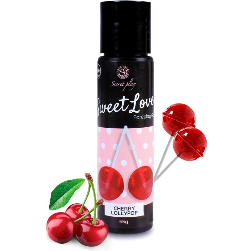 SECRETPLAY - CHERRY LOLLIPOP GEL SWEET LOVE 60 ML - Image 2
