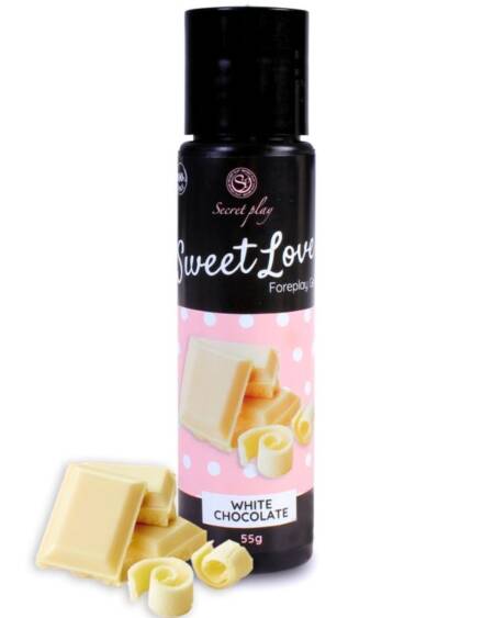 SECRETPLAY - GEL SWEET LOVE WHITE CHOCOLATE 60 ML