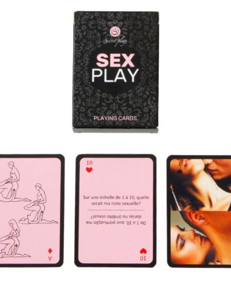 SECRETPLAY - SEX PLAY PLAYING CARDS (FR/PT)