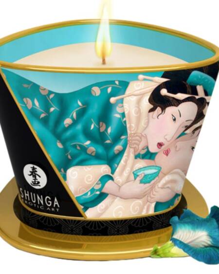 SHUNGA - ISLAND BLOSSOMS MASSAGE CANDLE 170 ML
