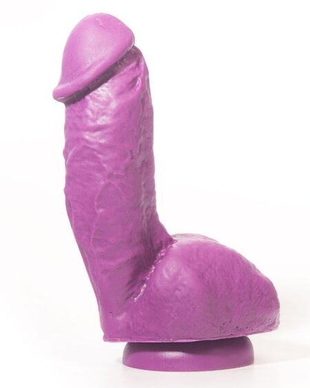 PINK ROOM - ELIAN REALISTIC DILDO PURPLE 17.5 CM