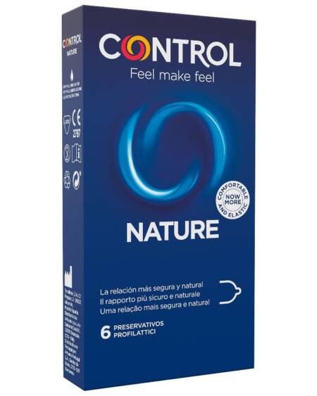 CONTROL - ADAPTA NATURE CONDOMS 6 UNITS