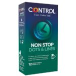 CONTROL - NONSTOP DOTS AND LINES CONDOMS 12 UNITS