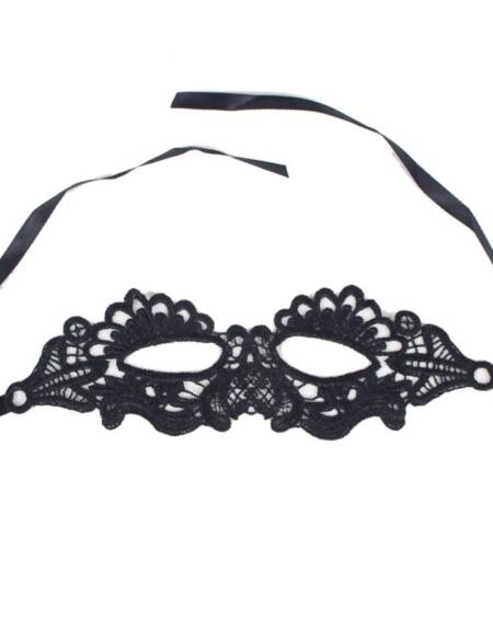 QUEEN LINGERIE - BLACK MASK ONE SIZE