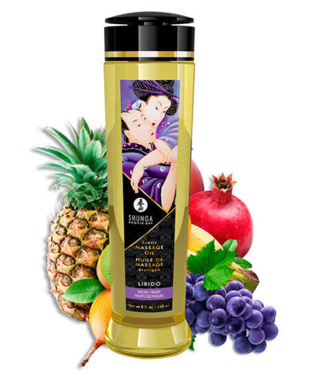 SHUNGA - EROTIC MASSAGE OIL LIBIDO 240 ML