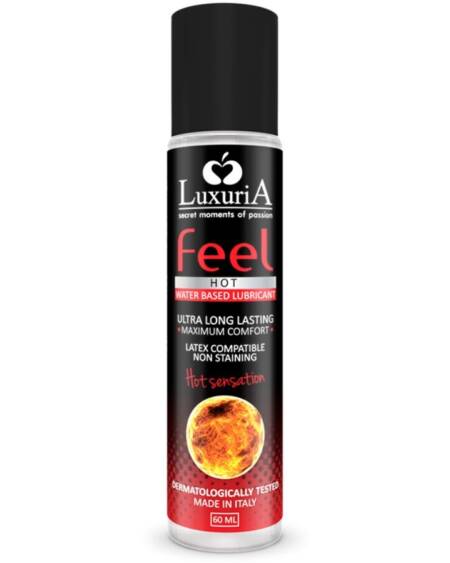 INTIMATELINE - LUXURIA FEEL HOT SENSATION WATER BASED LUBRICANT 60 ML