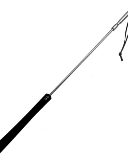 METAL HARD - ORIGINAL LEATHER AND METAL WHIP 70CM