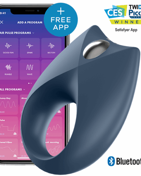 SATISFYER - POWERFUL ROYAL ONE RING VIBRATOR APP