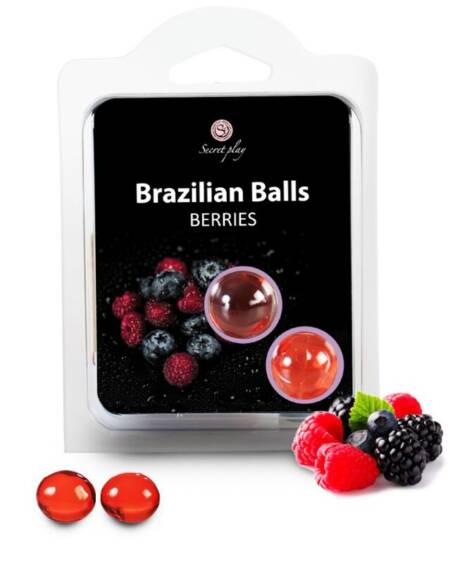 SECRETPLAY - 2 BRAZILIAN BALLS BERRIES