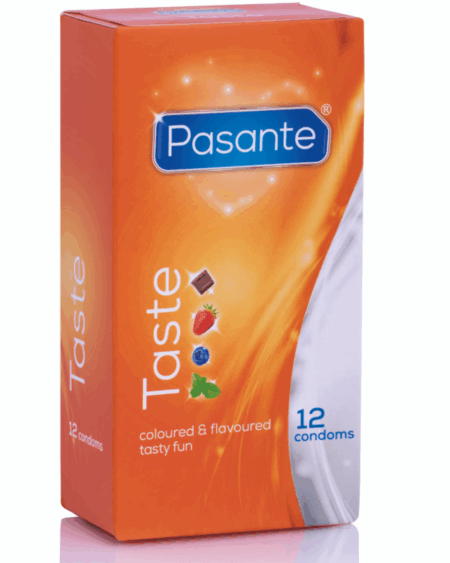 PASANTE - CONDOMS FLAVORS 12 UNITS
