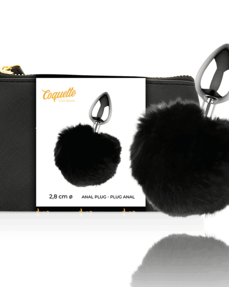 COQUETTE CHIC DESIRE - ANAL PLUG METAL SIZE L 2.8 X 4.1 CM